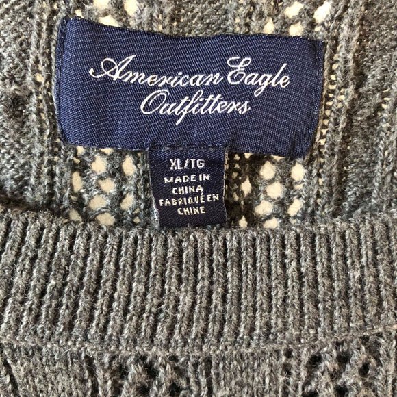 Cable Knit Sheer Sweater - Picture 5 of 5